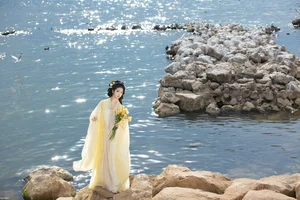 Ethereal Grace of Wan Jiang Ting in YiTuYu Art Language Vol.8851 by the Lake - image 16
