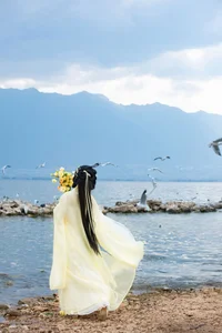 Ethereal Grace of Wan Jiang Ting in YiTuYu Art Language Vol.8851 by the Lake - image 15
