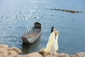 Ethereal Grace of Wan Jiang Ting in YiTuYu Art Language Vol.8851 by the Lake - image 44