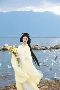 Ethereal Grace of Wan Jiang Ting in YiTuYu Art Language Vol.8851 by the Lake - image 18
