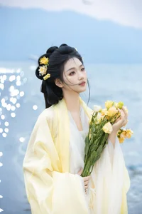 Ethereal Grace of Wan Jiang Ting in YiTuYu Art Language Vol.8851 by the Lake - image 8