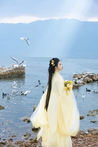 Ethereal Grace of Wan Jiang Ting in YiTuYu Art Language Vol.8851 by the Lake - image 46