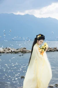 Ethereal Grace of Wan Jiang Ting in YiTuYu Art Language Vol.8851 by the Lake - image 7