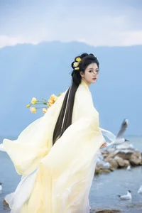 Ethereal Grace of Wan Jiang Ting in YiTuYu Art Language Vol.8851 by the Lake - image 3