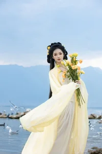 Ethereal Grace of Wan Jiang Ting in YiTuYu Art Language Vol.8851 by the Lake - image 30