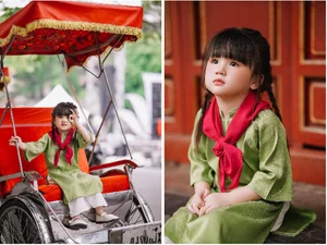 Heartwarming Photo of a Schoolchild in Red Scarf at Ho Chi Minh Mausoleum - image 3