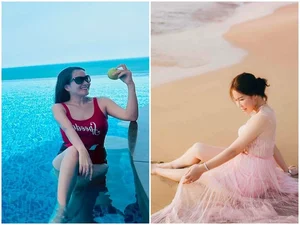 The Elegant and Successful Wives of Vietnamese Stars Binh Minh and Quy Binh - image 4
