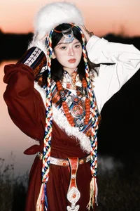 Art Language Vol.5893 Featuring Zhang Zhang Bao – Elegant Portrait Photography Collection - image 22