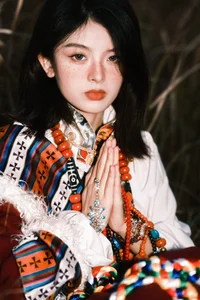 Art Language Vol.5893 Featuring Zhang Zhang Bao – Elegant Portrait Photography Collection - image 18