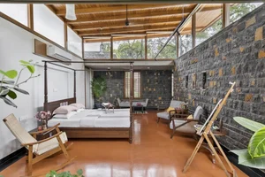 Eco-Friendly Basalt Stone House Hidden Within 5,000 Trees - image 0
