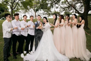 Chu Thanh Huyen Addresses Past Rumors and Her Happy Marriage to Quang Hai - image 1