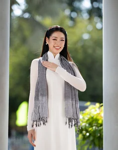 Vietnamese Stars Celebrate National Pride in Stunning Traditional Ao Dai - image 9