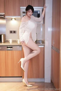 Pure Elegance with Da Ji Toxic in a Minimalist Kitchen Setting XuiRen  No.10787 - image 20
