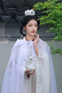 Ethereal Whispers: Nan Gua Zhou Amidst the Blooming Hydrangeas | YiTuYu Art Language Vol. 9092 - image 7