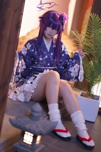 Stunning Blue Archive Igusa Haruka New Year Cosplay by Lunananya | 35P Exclusive High-Quality Photo Collection - image 10