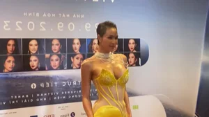 Phuong Mai and Lan Khue Dazzle the Miss Universe Vietnam Red Carpet - image 8