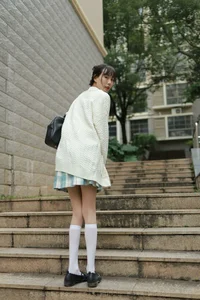 IESS Tuantuan JK Uniform Gallery: Long Legs and Youthful Style - image 14