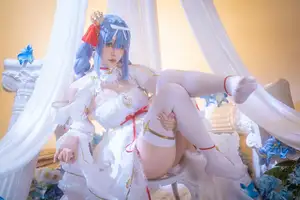 Coser Hoshilily's Azur Lane Janus Cosplay: Ethereal Beauty in a Dream - image 10