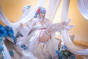 Coser Hoshilily's Azur Lane Janus Cosplay: Ethereal Beauty in a Dream - image 17