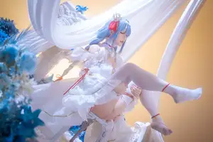 Coser Hoshilily's Azur Lane Janus Cosplay: Ethereal Beauty in a Dream - image 20