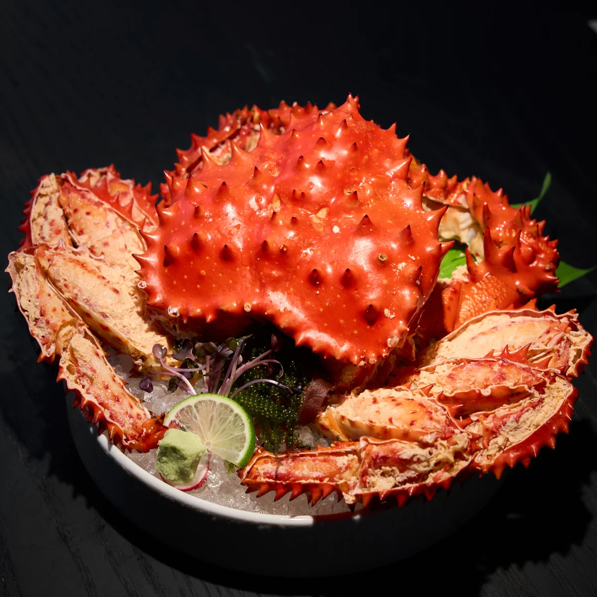 Gourmet Delights: Exquisite Dishes Prepared with the Rare Hanasaki Queen Crab