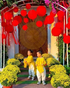 Chiêm ngưỡng không gian biệt thự lộng lẫy của sao Việt đón Tết 2024 - image 6