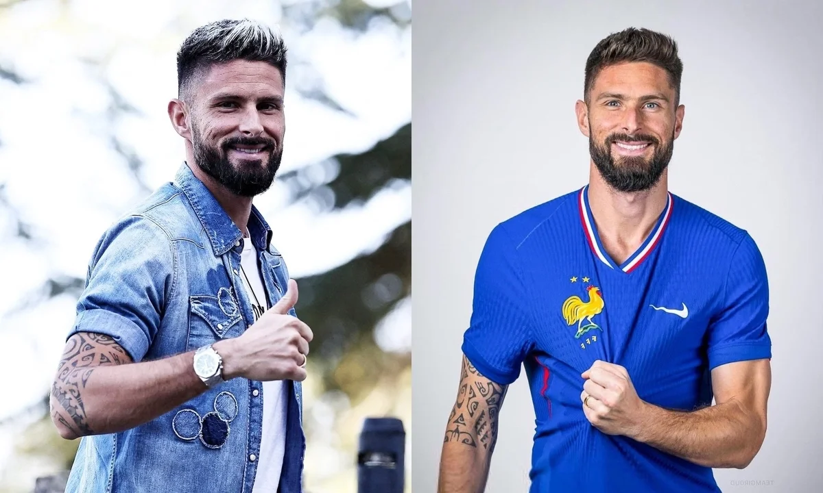 France's Top Striker Redefines Athletic Style with Supermodel Looks and Elite Pitch Performance