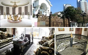 South Korean TV Features the Spectacular Gold-Plated Mansion of Tang Thanh Ha's In-Laws - image 8
