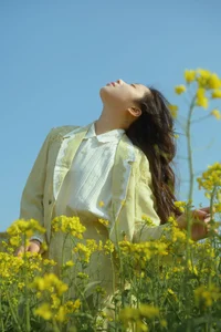 Spring Muse in Rapeseed Fields Nana Kobaya - image 0