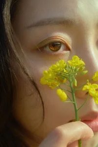 Spring Muse in Rapeseed Fields Nana Kobaya - image 26