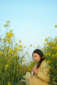Spring Muse in Rapeseed Fields Nana Kobaya - image 20