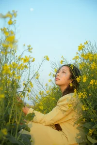 Spring Muse in Rapeseed Fields Nana Kobaya - image 27