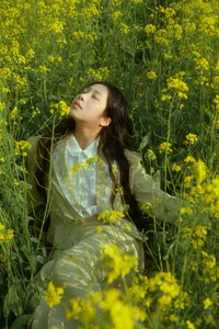 Spring Muse in Rapeseed Fields Nana Kobaya - image 21