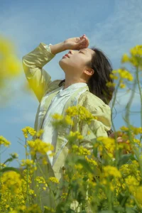 Spring Muse in Rapeseed Fields Nana Kobaya - image 31