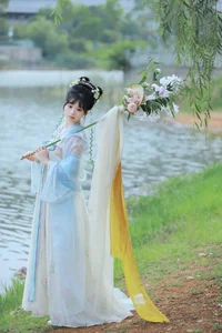 YiTuYu Art Language Vol.7304: Exquisite Portrait Photography Featuring Zhou Zhou Ay - image 0
