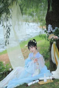 YiTuYu Art Language Vol.7304: Exquisite Portrait Photography Featuring Zhou Zhou Ay - image 16