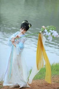 YiTuYu Art Language Vol.7304: Exquisite Portrait Photography Featuring Zhou Zhou Ay - image 10