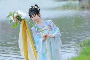 YiTuYu Art Language Vol.7304: Exquisite Portrait Photography Featuring Zhou Zhou Ay - image 20