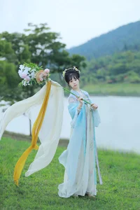 YiTuYu Art Language Vol.7304: Exquisite Portrait Photography Featuring Zhou Zhou Ay - image 18