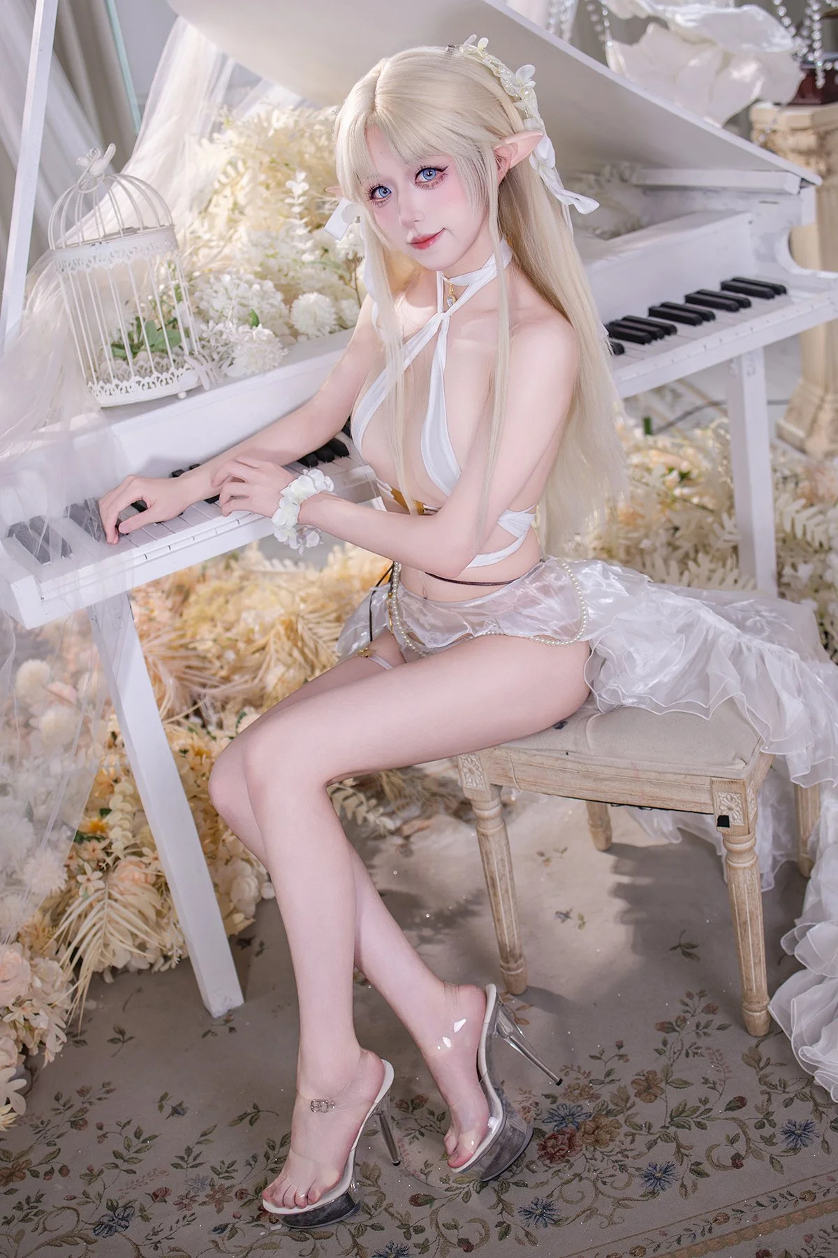 Shuang Mu Fu Su Cosplay Gallery: Brest White Angel (布雷斯特白天使) 41P Collection