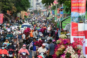 Bustling Opening of Binh Dong Floating Flower Market in Saigon - image 10